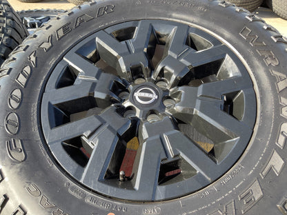 17" Nissan Frontier OEM Desert Runner 62832 wheels rims tires DURATRAC A/T