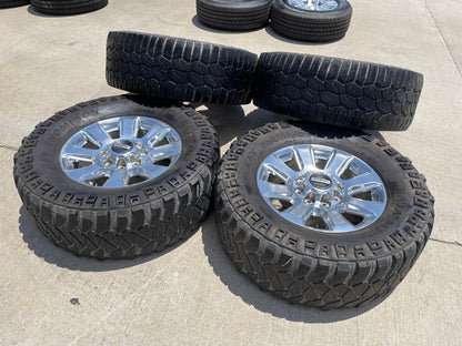 20" Ford F-250 Limited Lariat OEM 10102 rims wheels tires 37"