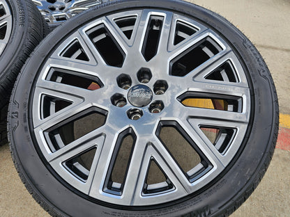 24" GMC Yukon Sierra DENALI OEM wheels rims tires 2023 2024 2025 2026 2027 NEW