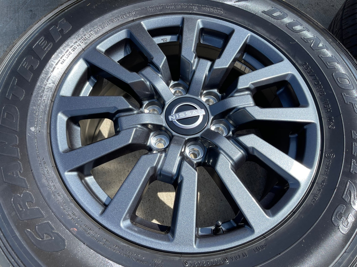 18" Nissan Titan Armada OEM wheels rims tires SET FITS 2006-2027