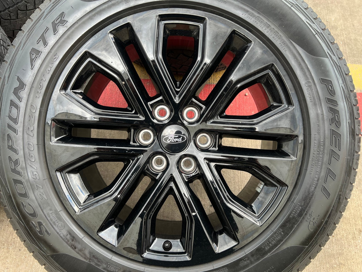 20" Ford F-150 LARIAT OEM 10619 rims wheels Expedition SET PIRELLI