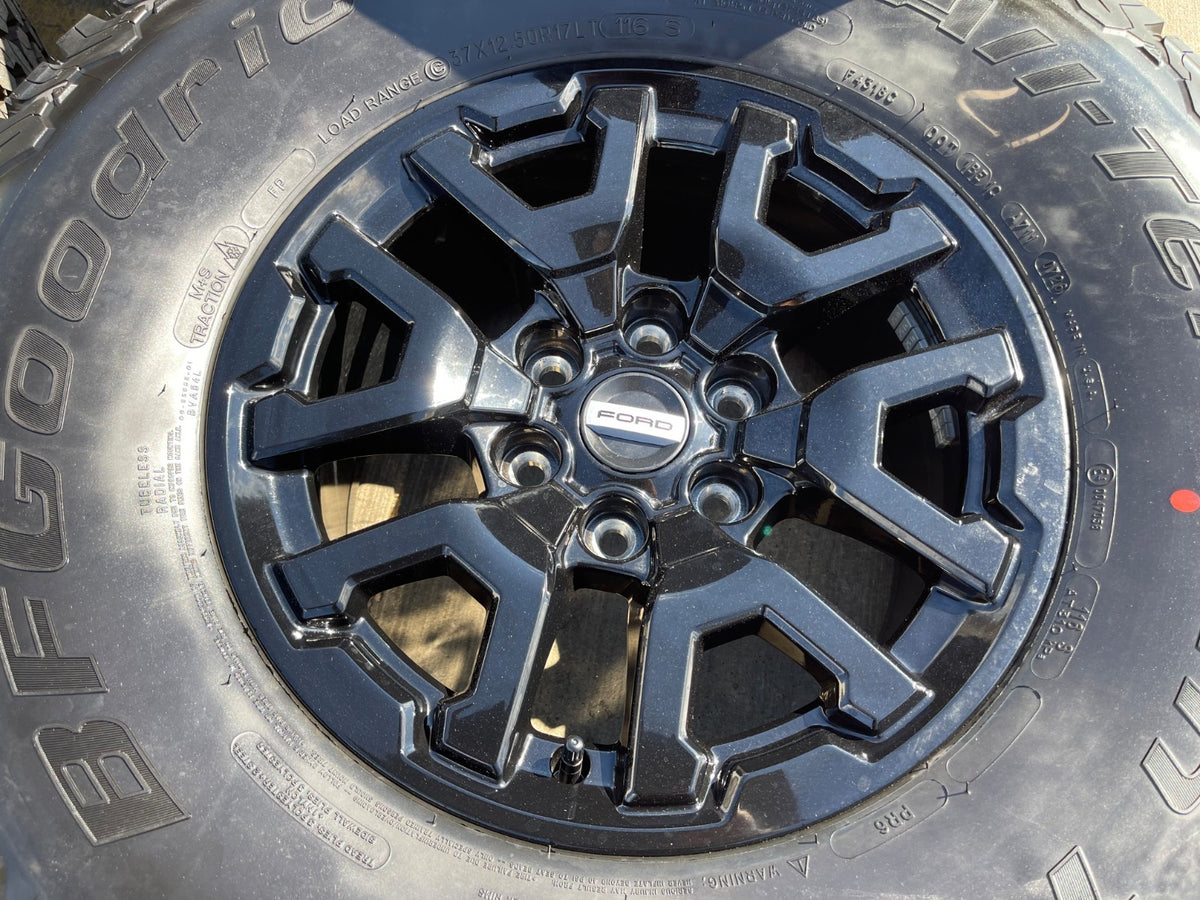 17" Ford F-150 Raptor Bronco OEM 10461 rims wheels 2026 2027 BFG A/T SET 37" NEW