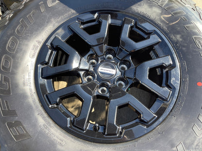 17" Ford F-150 Raptor Bronco OEM 10461 rims wheels 2026 2027 BFG A/T SET 37" NEW