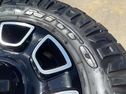 20" Ford F-250 F-350 OEM Lariat Platinum wheels rims 10486 tires SET NITRO 35"