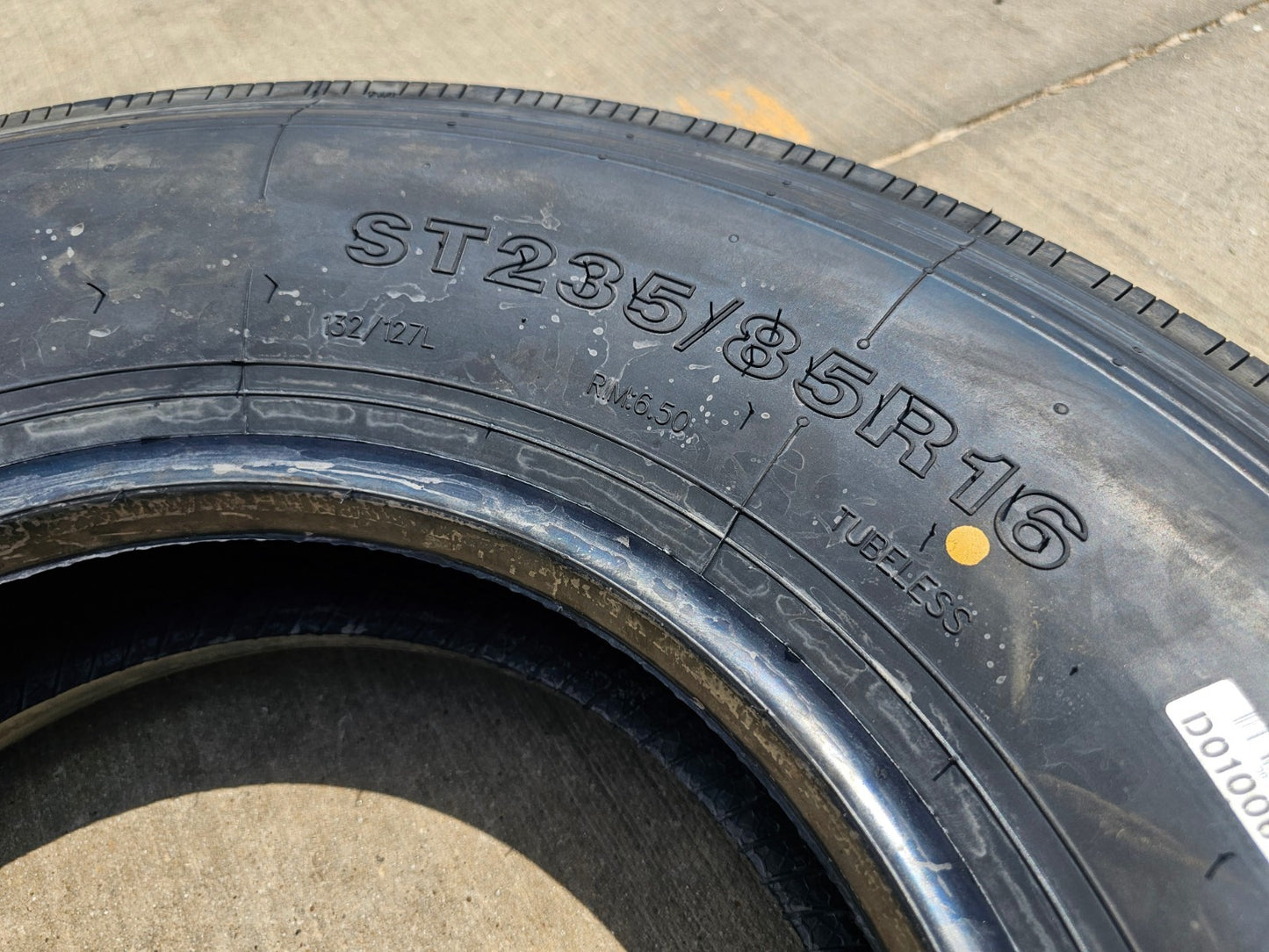 (1) 235/85/16 Ironman All Steel HD tire 235/85R16 LT 14 ply LR G 132L NEW