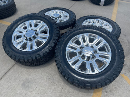 20" GMC Sierra Denali 2500 3500 OEM 5957 wheels rims 2024 2025 NEW BFG KO2