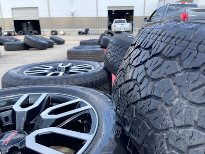 20" GMC Sierra Yukon AT4X Silverado OEM 5914 wheels rims SET GOODYEAR