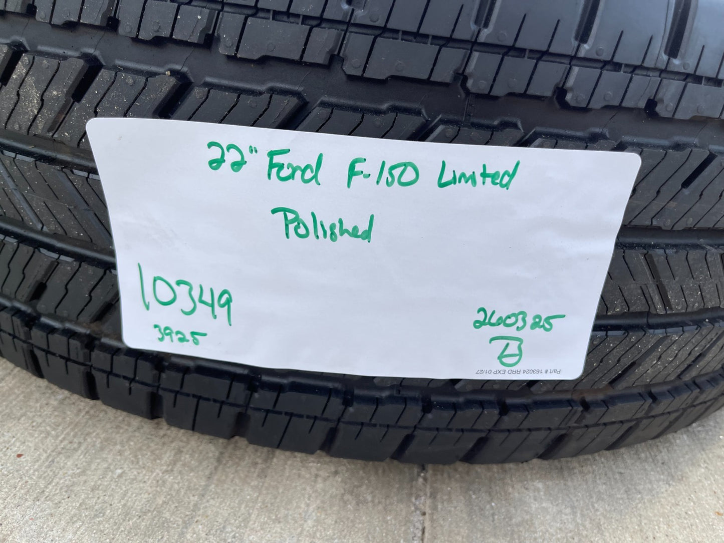 22" Ford F-150 King Ranch LIMITED OEM rims wheels 10349 Expedition NEW MICHELIN