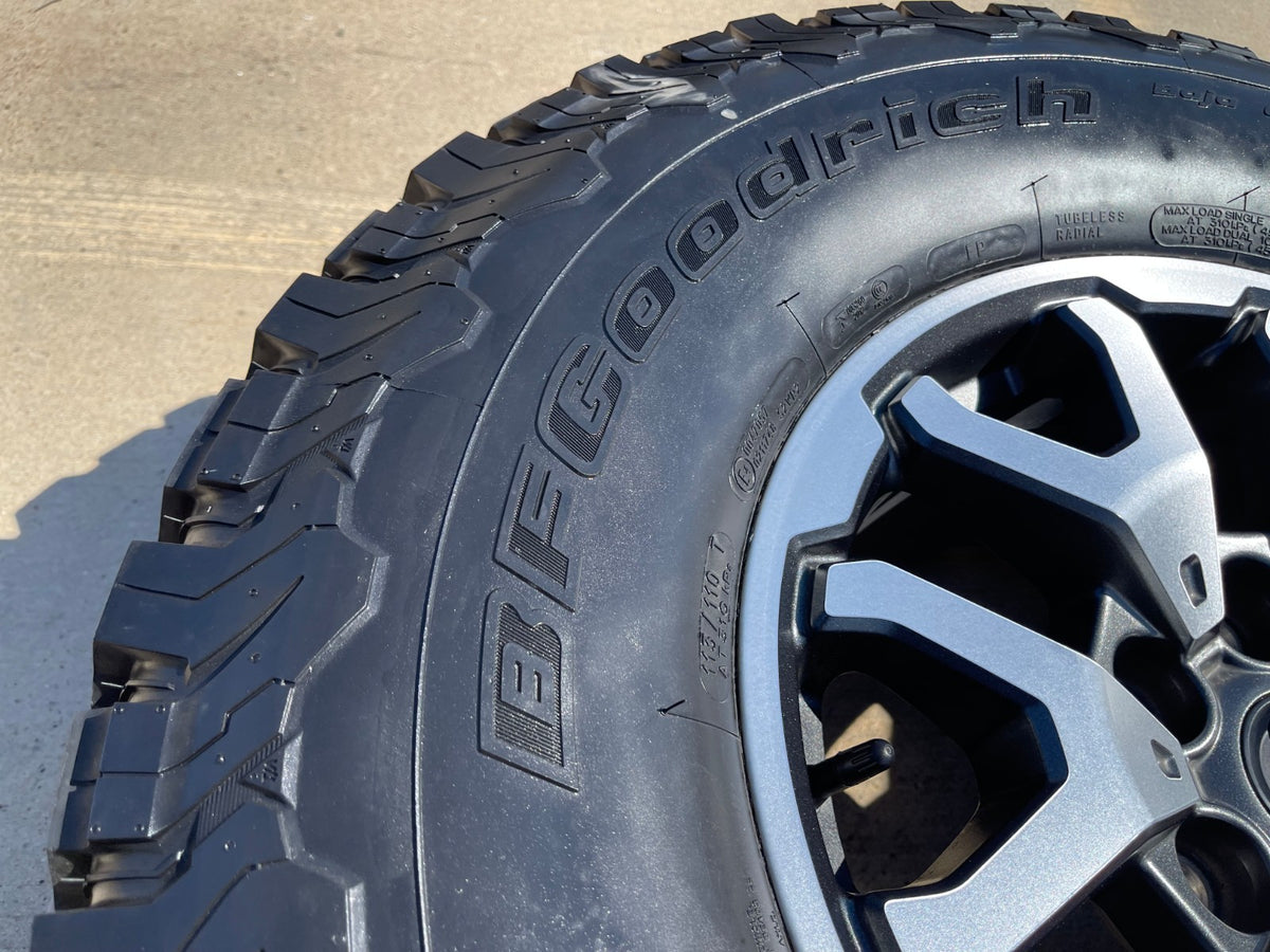 17" Ford F-150 Raptor Bronco OEM 95353 rims wheels SET BFG KO2 35" NEW
