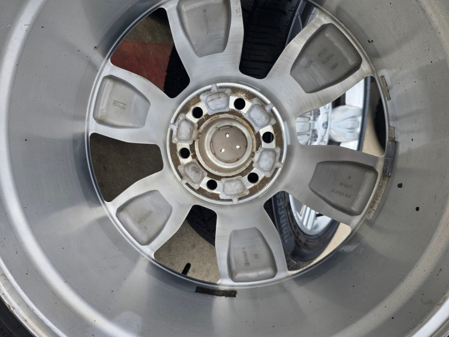 22" Ford F-150 LIMITED LARIAT Expedition OEM 10442 rims wheels BRIDGESTONE SET