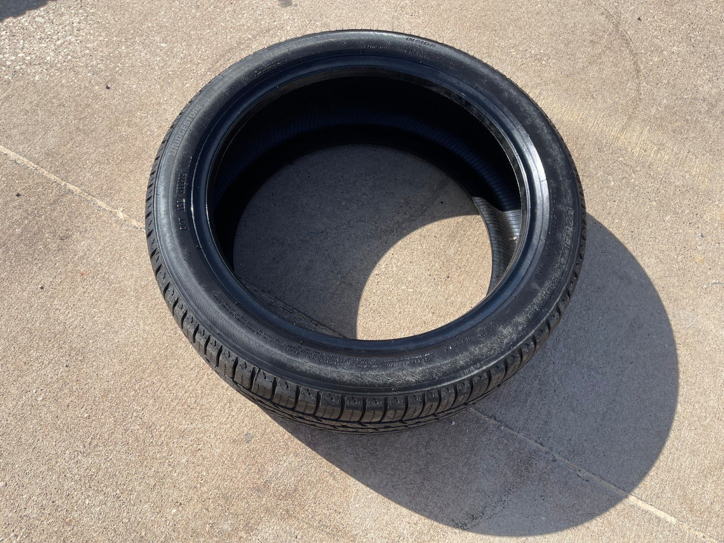 (1) 225/45/18 Bridgestone Potenza Sport A/S tire single 95W M+S 225/45R18 NEW