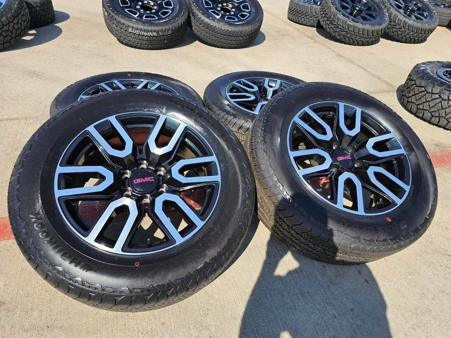 20" GMC Sierra Yukon AT4X EDITION OEM wheels rims 5914 black 2023 2024 2025 NEW