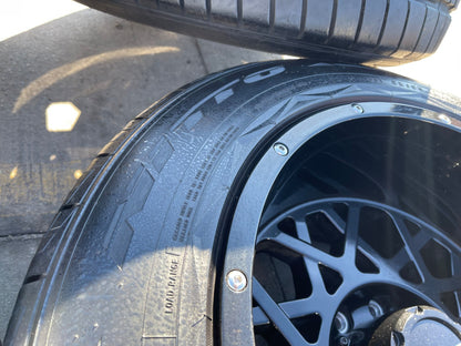 20x12 20" VISION SR599 wheels rims 8x165 8x6.5 Chevy GMC Ram 2500 3500