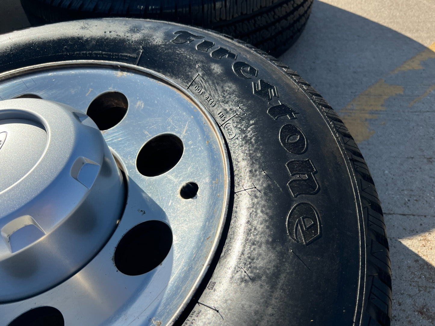 17" Ford F-250 F-350 OEM rims wheels 3599 tires DISCOUNTED