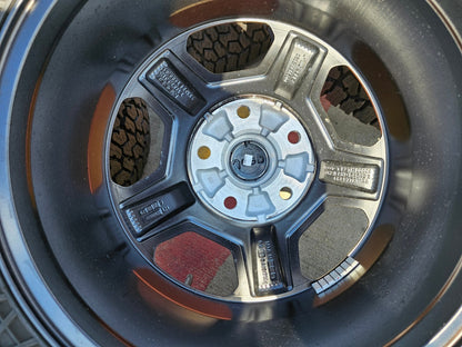17" Jeep Wrangler Gladiator RUBICON OEM 9236 wheels rims 33" FALKEN A/T3 NEW