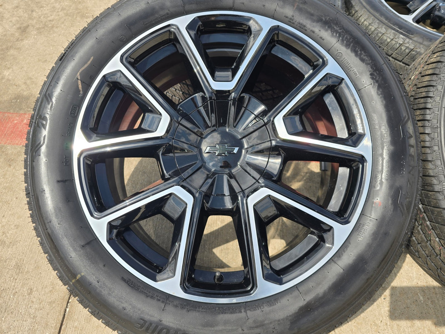 22" Chevy Tahoe Suburban RST OEM 14035 wheels rims Silverado 2025 2026 2027 NEW