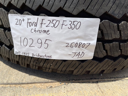 20" Ford F-250 F-350 OEM Lariat 10295 25085 10552 wheel rim 2024 2025 2026 2027
