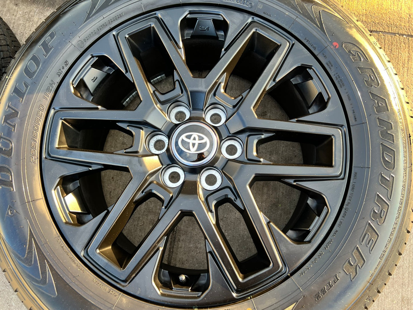 20" Toyota Tundra TRD OEM wheels rims TSS 75276 95295 Sequoia 2024 2025 2026 NEW