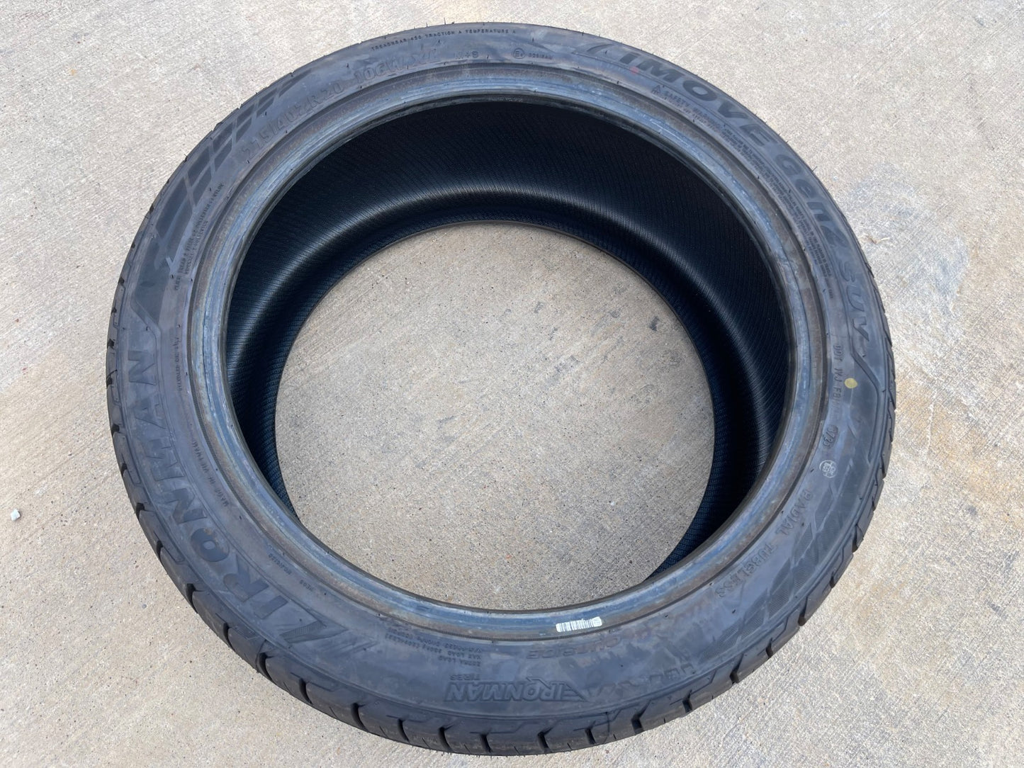 (1) 275/40/20 Ironman Gen 2 SUV tire 275/40R20 106W XL NEW