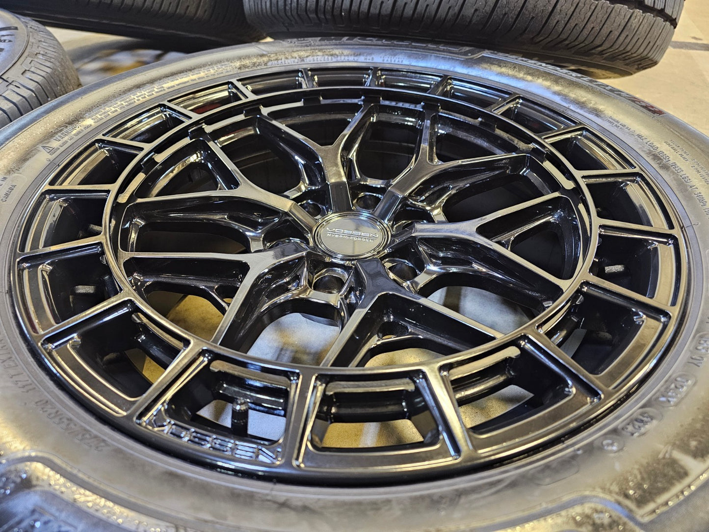 20x9 20" VOSSEN Hydro Forged HFX-1 Chevy Silverado RAM wheels rims 6x139 6x5.5