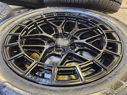 20x9 20" VOSSEN Hydro Forged HFX-1 Chevy Silverado RAM wheels rims 6x139 6x5.5