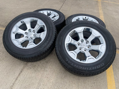 20" Dodge Ram 1500 OEM Laramie CHROME 2680 wheels rims 2022 2023 2024 2025 2026