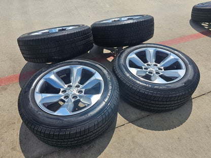 20" Dodge Ram 1500 OEM Laramie wheels rims 2681 tires 2022 2023 2024 MICHELIN