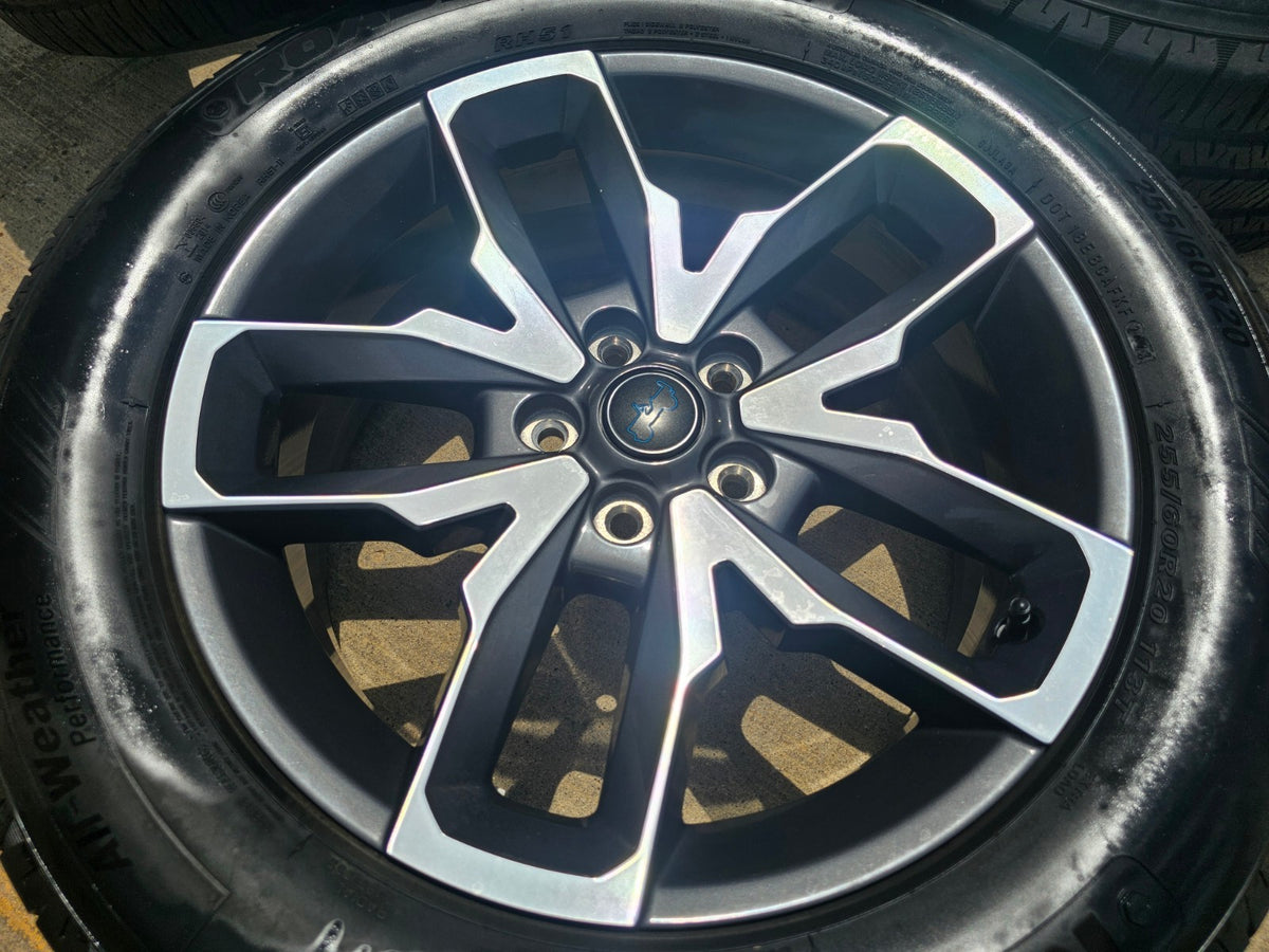 20" Jeep Wrangler Rubicon 4XE OEM 9333 wheels rims Gladiator 2023 2024 2025 2026
