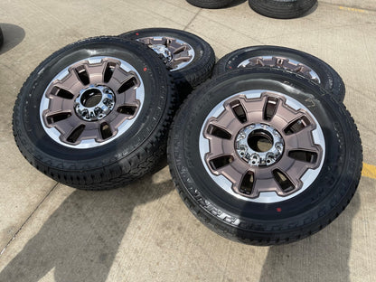 20" Ford F-250 F-350 OEM 10487 LIMITED KING RANCH tan wheels rims 2025 2026 NEW