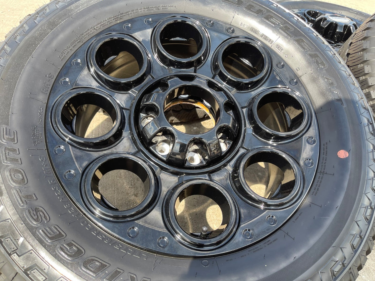 20" Ford F-250 F-350 OEM TREMOR wheels rims SET 10299 10484 BRIDGESTONE SET NEW