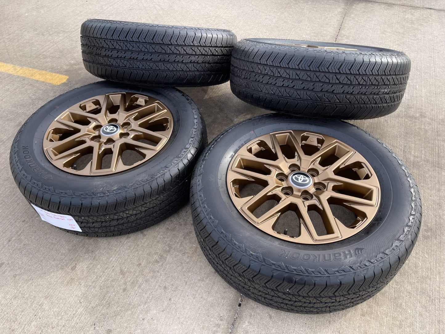 20" Toyota Tundra TRD OEM wheels rims BRONZE TSS 95295 Sequoia NEW