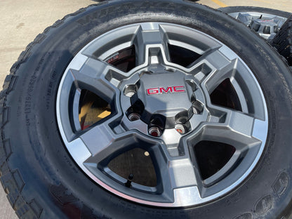 20" GMC Sierra AT4X 2500 3500 OEM wheels rims 94038 5188 Chevy Silverado SET