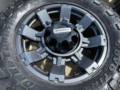20" Ford F-250 F-350 OEM 10296 10485 Lariat wheels rims SET 2025 2026 TOYO 35"