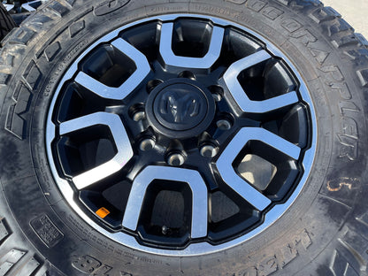 18" Ram 2500 3500 LARAMIE OEM 2694 wheels rims 2023 2024 2025 2026 NITRO 33" NEW