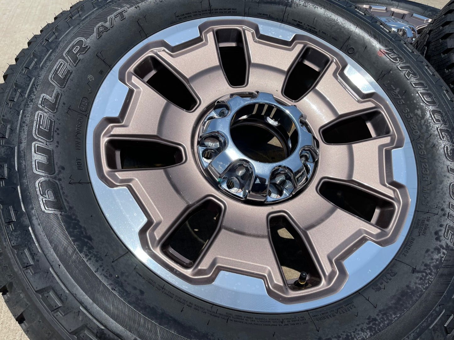20" Ford F-250 F-350 OEM KING RANCH tan 10487 wheels rims 2024 2025 NEW