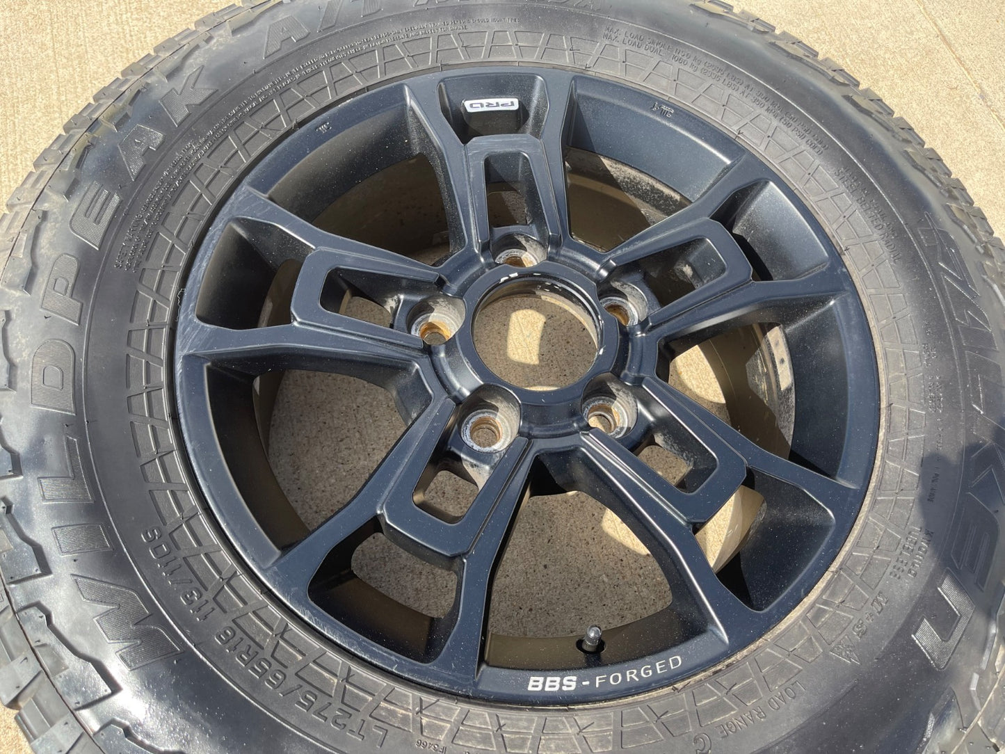 18" Toyota Tundra Sequoia BBS TRD PRO OEM 75238 75254 5x150 wheel rim spare