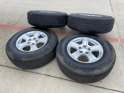 17" Jeep Wrangler Rubicon OEM wheels rims 9216 Gladiator tires MICHELIN