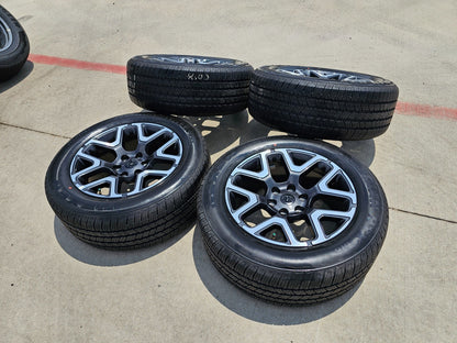 20" Dodge Ram 1500 OEM Laramie wheels rims tires 68583860AA 2024 2025 NEW