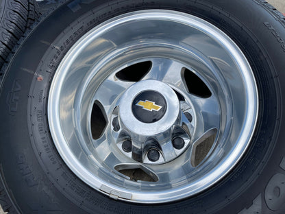17" Chevy Silverado GMC Sierra 3500 Dually rims wheels OEM 5519 5520 8094