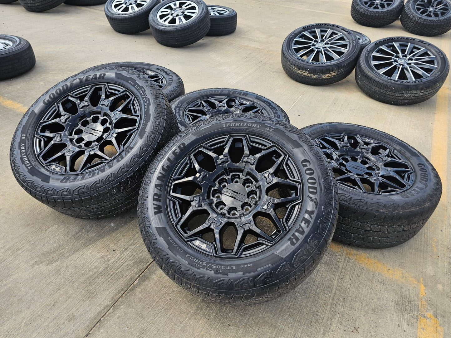 22" Hummer EV HEV 2500 OEM 8x165 14094 wheels rims 2024 2025 2026 2027