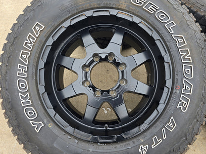 18x9 18" VOXX GFX TR12 wheels rims 8x165 8x6.5 Chevy GMC Ram 2500 3500