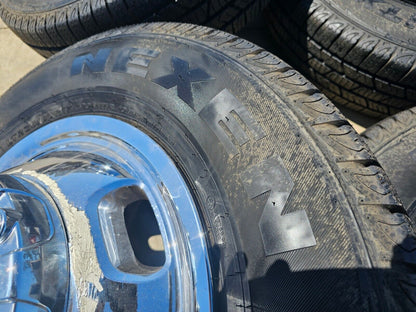 17" Dodge Ram 3500 Dually Laramie 8x200 wheels rims 2703 2704 OEM 2024 2025