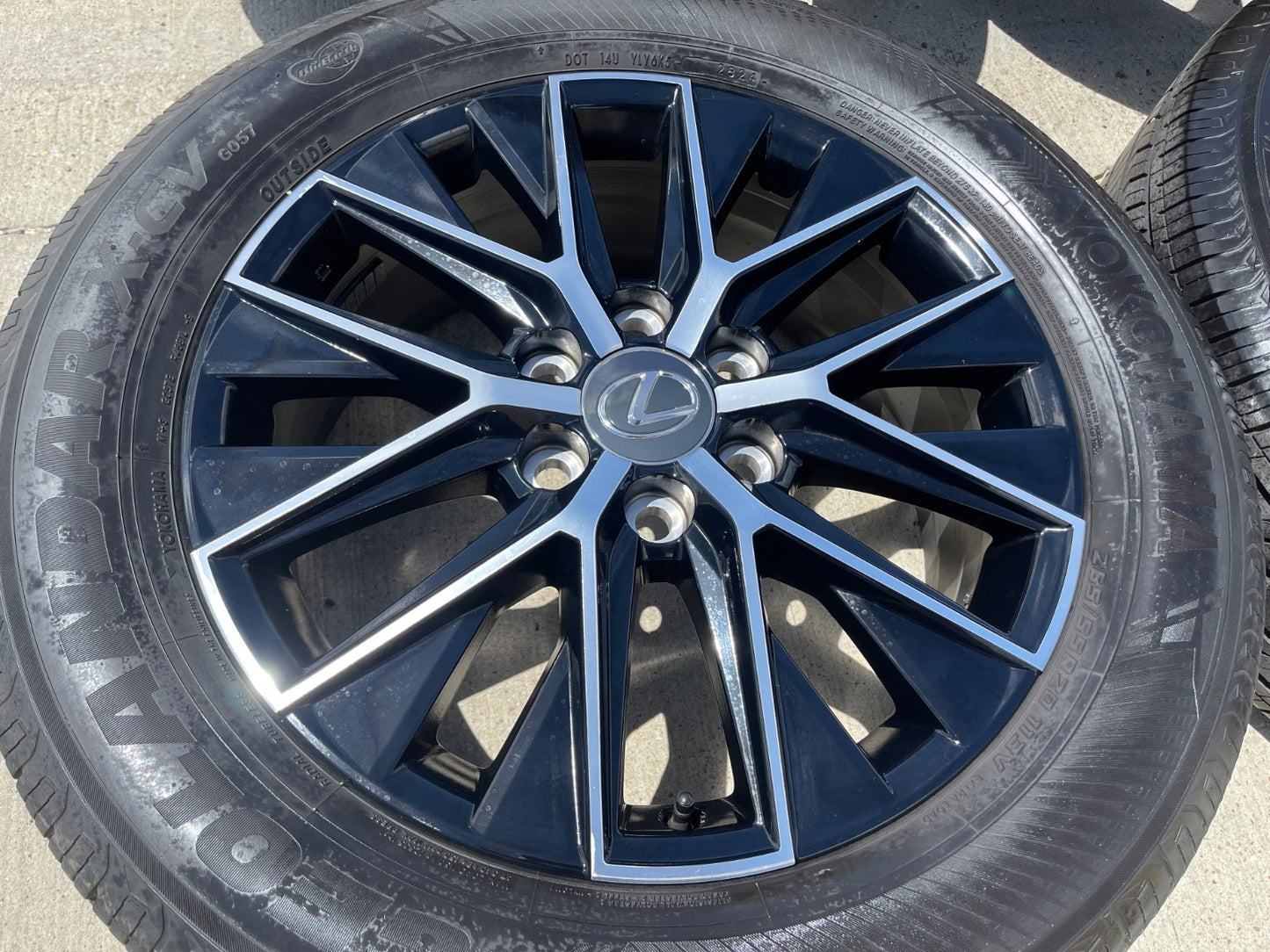 20" Toyota Land Cruiser Tundra OEM wheels rims 10545 Lexus GX550 LX600 SET