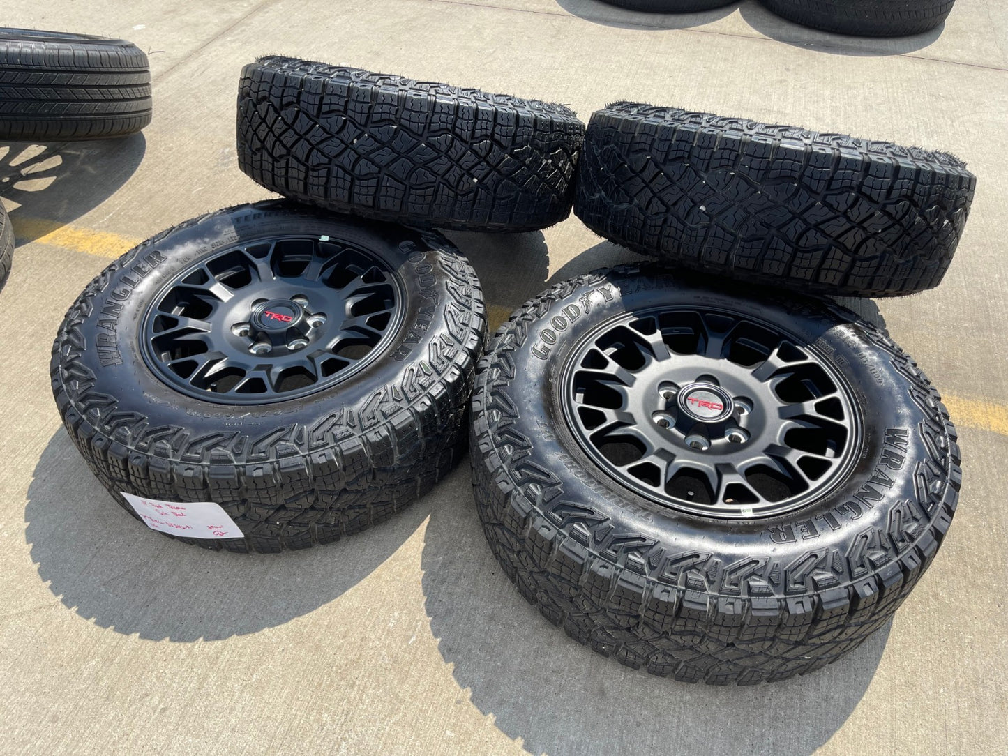 18" Toyota Tacoma 4Runner TRD Pro OEM 95973 wheels rims 2024 2025 2026 GOODYEAR