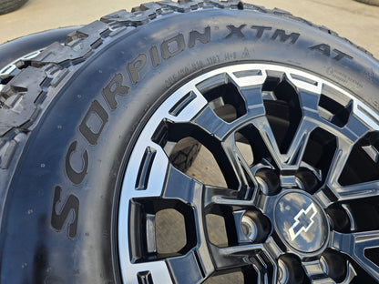 18" Chevy Silverado ZR2 Tahoe TRAIL BOSS Sierra OEM wheels rims 2026 2027 NEW