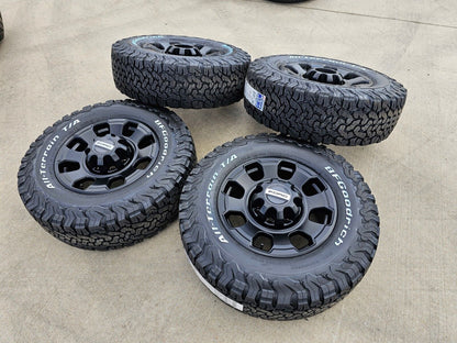 18" Ford F-250 F-350 OEM TREMOR rims wheels 10482 BFG 33" tires 2024 2025 NEW