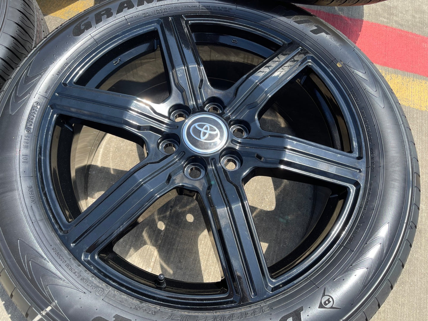 22" Toyota Tundra Sequoia OEM wheels rims 75282 Land Cruiser GX550 SET NEW