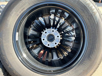 20" Nissan Titan PRO-4X Armada OEM wheels rims tires black 2023 2024 2025 2026