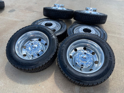 19.5" Ford F-450 Dually F-550 rims wheels RAM 4500 OEM 10x225 2026 2027 SET NEW