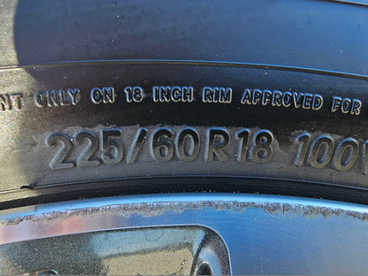 18" Subaru Outback Legacy Forester OEM wheels rims 68826 tires